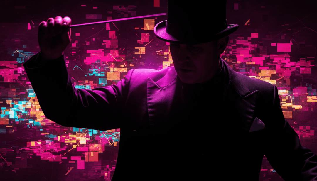 'What You Is' के लिए एक जीवंत, तैयार संगीत वीडियो स्टिल, जिसमें कस्टम एआई-जनरेटेड ग्राफिक्स और एक आकर्षक यूजर इंटरफेस प्रदर्शित किया गया है, जो उपयोगकर्ताओं को अपना बनाने के लिए आमंत्रित करता है।