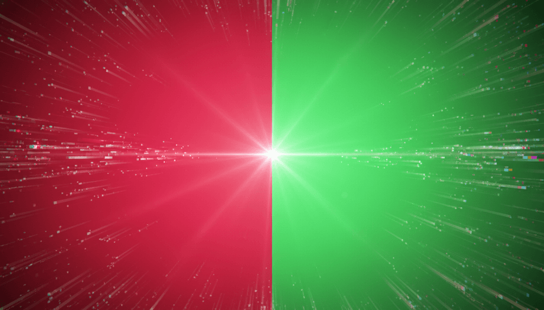 IA analisando as complexas formas de onda de áudio e dados espectrais de 'Baby!' de Dijon, identificando elementos de blues, rock, funk e R&B para tradução visual.