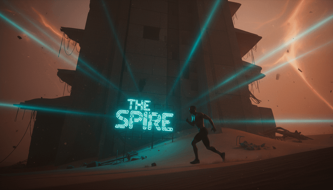 Músico viendo el video musical 'Automatic Love' generado por IA en una pantalla grande, expresando satisfacción.