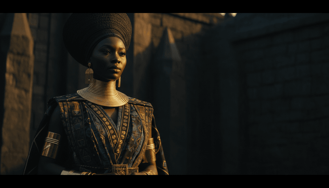 Tems의 'Big Daddy'에 담긴 복잡한 레게, 댄스홀, R&B 요소를 분석하여 시각적 개념을 개발하는 AI 시스템.