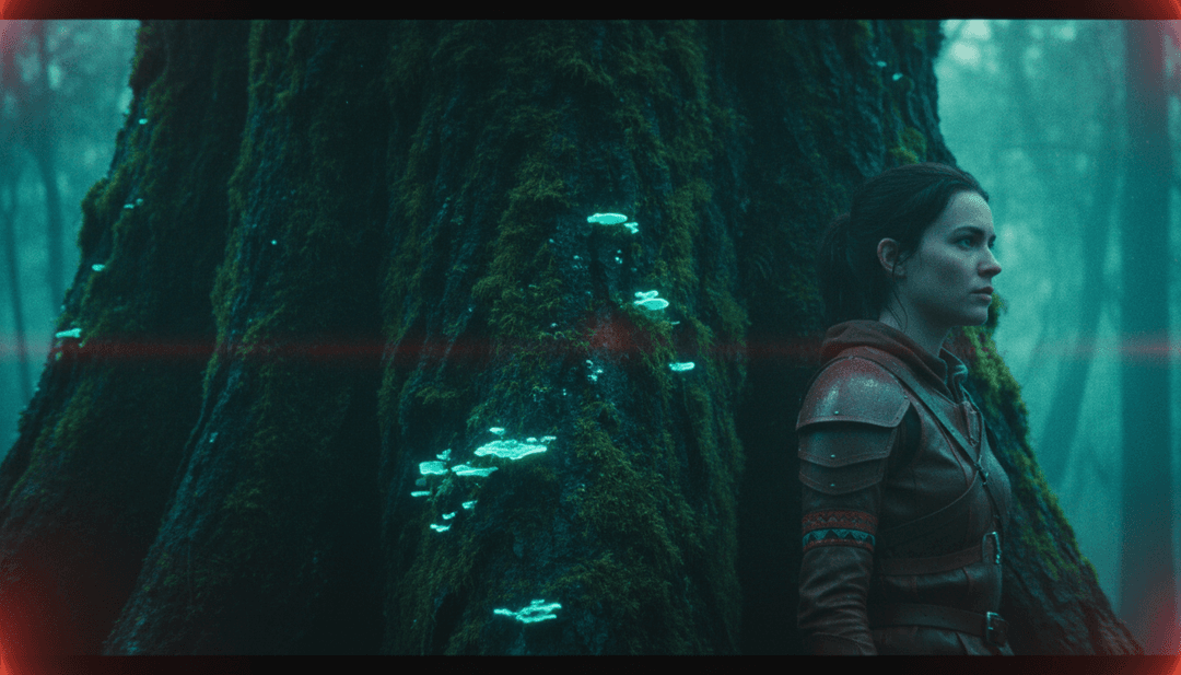 Art conceptuel représentant l'analyse approfondie par l'IA du titre R&B-pop 'Focus' de Aqyila, montrant des flux de données interprétant la mélodie, le rythme et le ton émotionnel pour un générateur de clip musical.