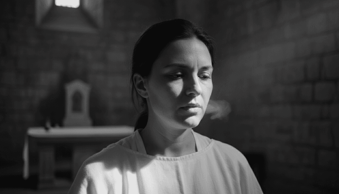 ध्वनि तरंगों और गीतात्मक विश्लेषण का अमूर्त डिजिटल प्रतिनिधित्व, जो JADE's 'Church' को दृश्य अवधारणा निर्माण के लिए संसाधित करते हुए एआई को दर्शाता है।