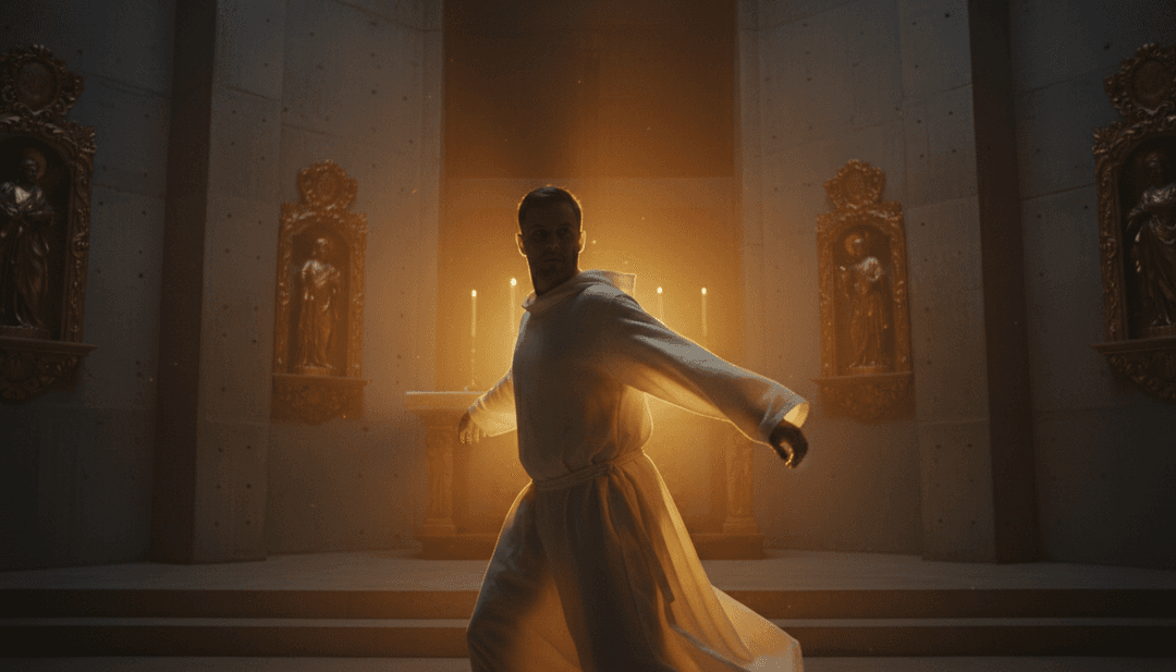 freebeat.ai का यूजर इंटरफेस, 'Church' के लिए एआई-जनित संगीत वीडियो को अनुकूलित करने के विकल्प, विभिन्न दृश्य शैलियों और `lyrics video generator` कार्यों को दर्शाता है।