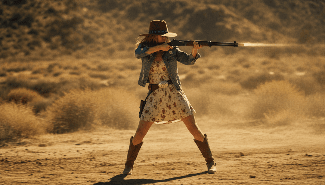 Dynamische, von KI generierte visuelle Szenen, die lebhafte Popkonzerte, ruhige Landlandschaften und gefühlvolle Straßenauftritte zeigen, alles inspiriert von 'Lucky Strike!' von Tiger La Flor.