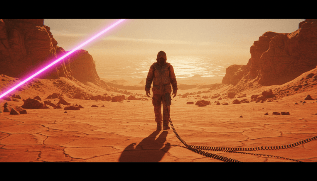 抽象视觉效果,代表 Ratboys 的《What’s Right?》音乐的内省特质,由 freebeat.ai AI 分析独立摇滚旋律。