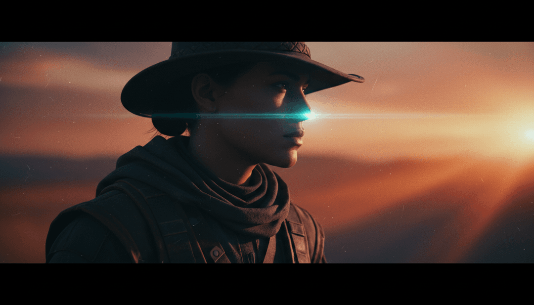 动态视觉化工具和抽象动画与 Ratboys 的《What’s Right?》中的吉他独奏同步,展示了 freebeat.ai 先进的音乐封面生成器功能。