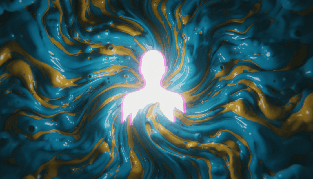 Callum J Wright के 'Paradise' के लिए एआई द्वारा उत्पन्न गतिशील दृश्य, चमकते सिंथ पैटर्न, लयबद्ध प्रकाश स्पंदन, और सिनेमाई हवाई शॉट्स का प्रदर्शन करते हुए, MP3 से MP4 में बनाए गए।