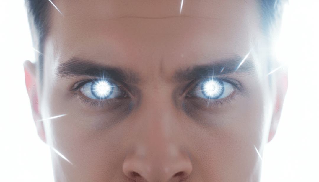 Un utilisateur regardant joyeusement un clip musical IA généré sur mesure pour "Falling In Love - Extended Mix" sur un écran futuriste.