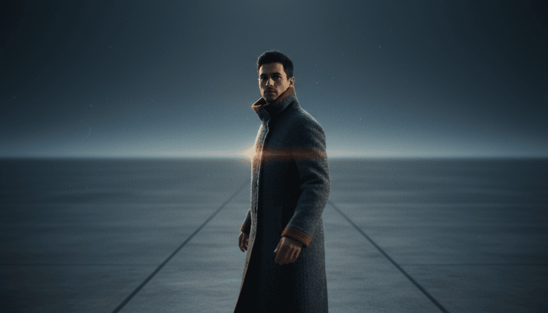 Dynamische Visuals, die sich aus spezifischen lyrischen Phrasen und instrumentalen Anschwellungen entwickeln und die Kernthemen von 'Brividi' wie Regen, Stadtlandschaften und abstrakte Formen illustrieren.