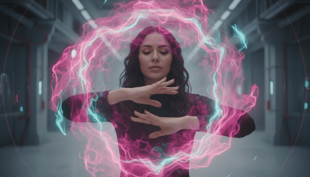 एक उपयोगकर्ता-अनुकूल इंटरफ़ेस जिसमें पूर्ण Kali Uchis 'telepatía' म्यूजिक वीडियो प्रदर्शित किया गया है, जिसमें अनुकूलित करने और साझा करने के विकल्प हैं, जो रचनात्मक सशक्तिकरण का प्रतीक है।