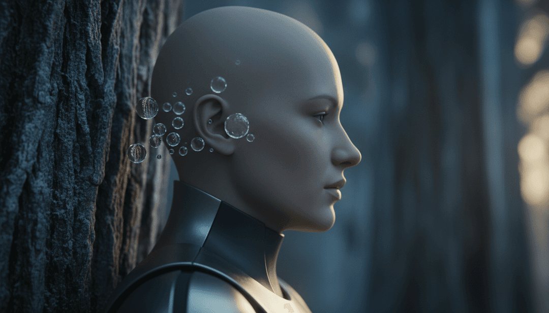 Un collage dinámico de paisajes urbanos, luces de neón y primeros planos íntimos, fusionándose para visualizar 'STAY' de The Kid LAROI y Justin Bieber con imágenes generadas por IA.