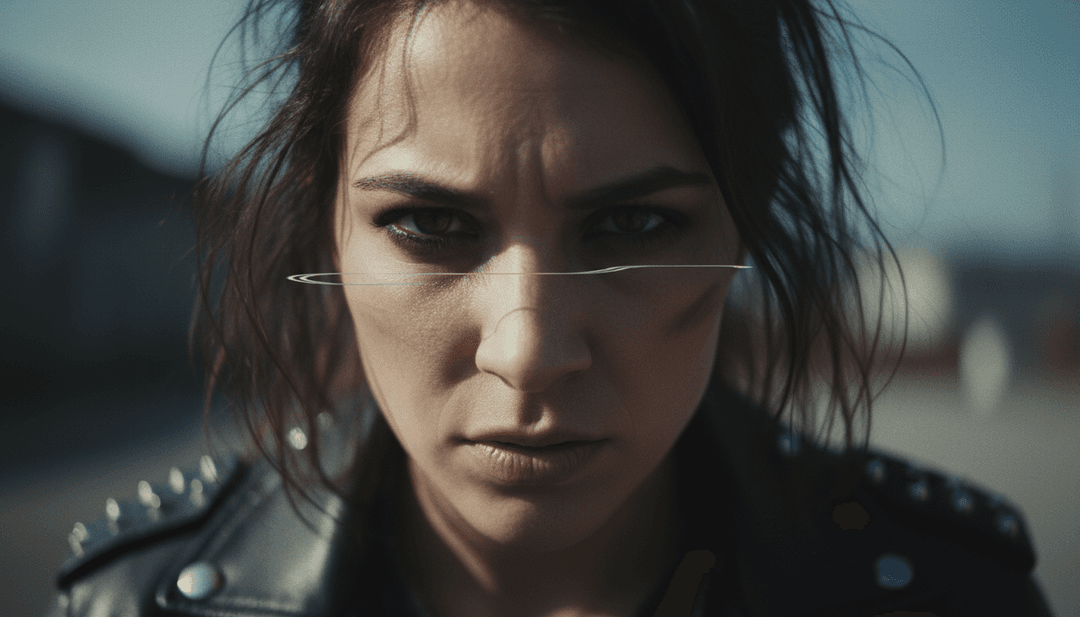 GAYLE के गीत 'abcdefu' का एक अमूर्त, ऊर्जावान दृश्य प्रतिनिधित्व, जिसमें बोल्ड टाइपोग्राफी और कच्चे, अभिव्यंजक रंग दिखाए गए हैं।