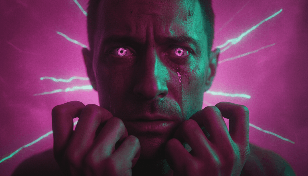 KI interpretiert die komplexen Schichten von Queens 'Bohemian Rhapsody' in abstrakte visuelle Konzepte, die Elemente des opernhaften Rocks und Progressive Rocks darstellen.