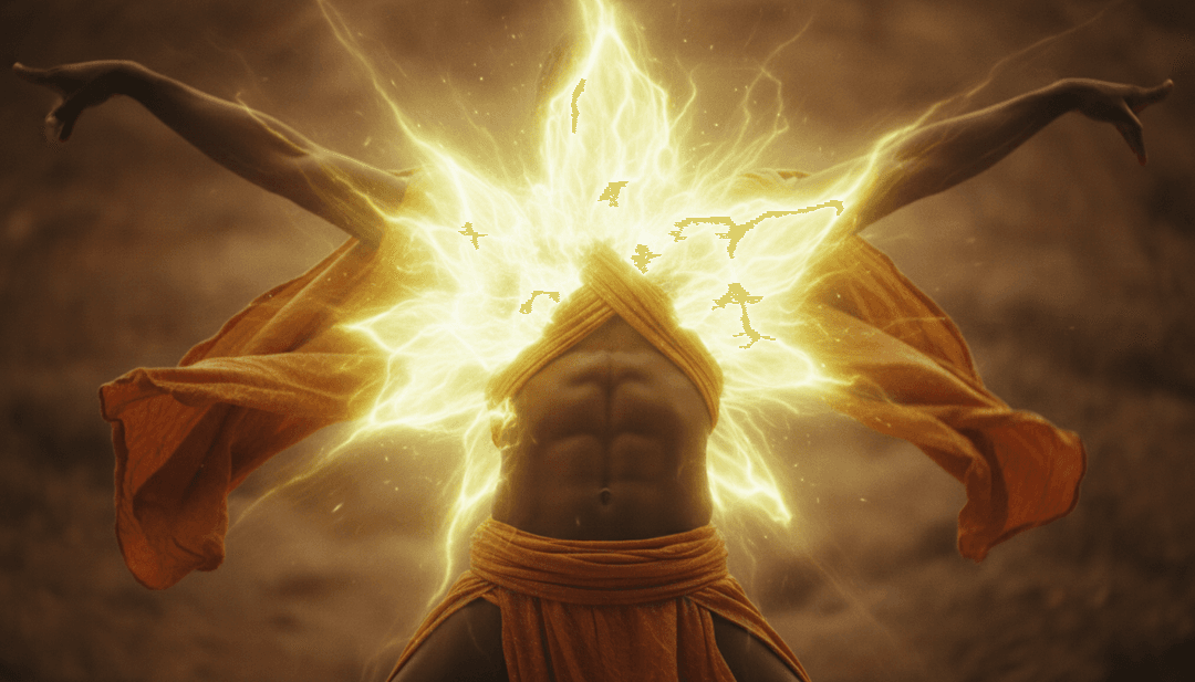 Imágenes dinámicas que muestran un solo de guitarra de rock clásico en transición a tomas de drones sobre un océano melancólico, haciendo eco del poder instrumental de la canción.