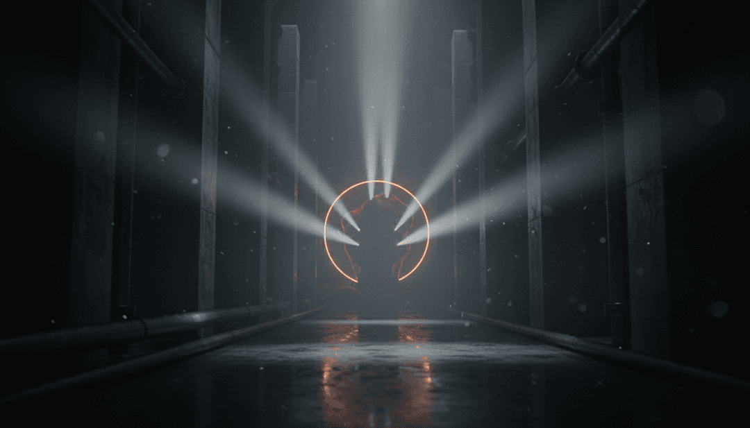 KI-generierte abstrakte Kunst, die das Konzept von 'Build a Bitch' darstellt, mit digitalen Elementen und rebellischen Motiven.