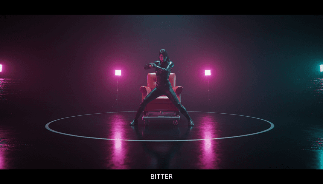 Videoclipe de alta qualidade finalizado para Rampampam de Minelli, exibindo a produção criativa de freebeat.ai.