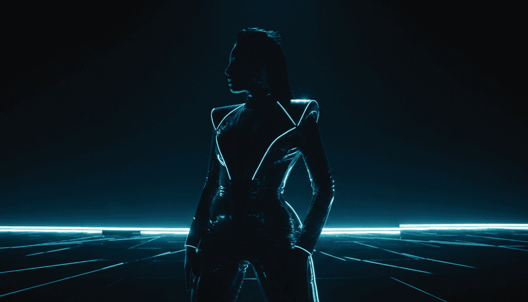 AI가 Demi Lovato와 Speed Radio의 'Cool for the Summer (Nightcore)'의 빠르게 재생된 신스팝 파형을 분석하여 핵심 보컬 및 악기 요소를 식별하고 있습니다.