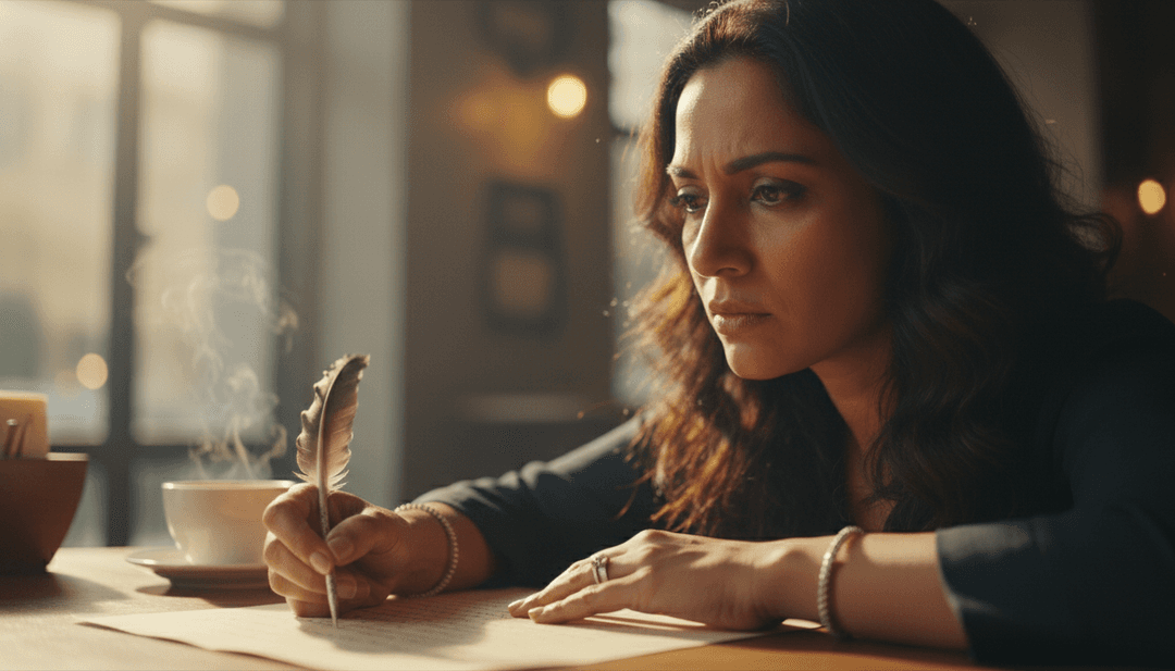 AI가 'Sajna' 곡을 분석하여, 파형과 가사 패턴을 보여주고, 활기찬 펀자브 민속 춤 콘셉트를 생성합니다.