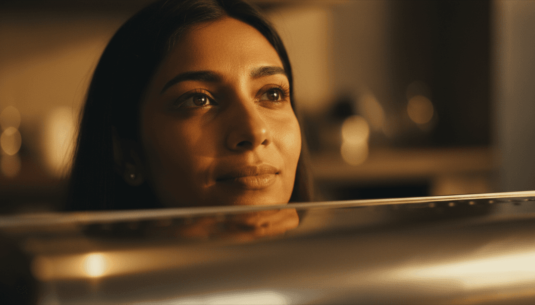 활기찬 마을을 배경으로 한 방그라 댄서들의 역동적인 시각적 표현, 'Sajna' 음악의 비트에 맞춰 AI가 생성한 동기화된 영상.