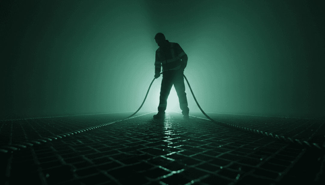 Soran의 'Momentary Good Times'를 상징하는, 찰나의 빛 순간들이 있는 꿈같은 풍경을 묘사한 추상 미술.