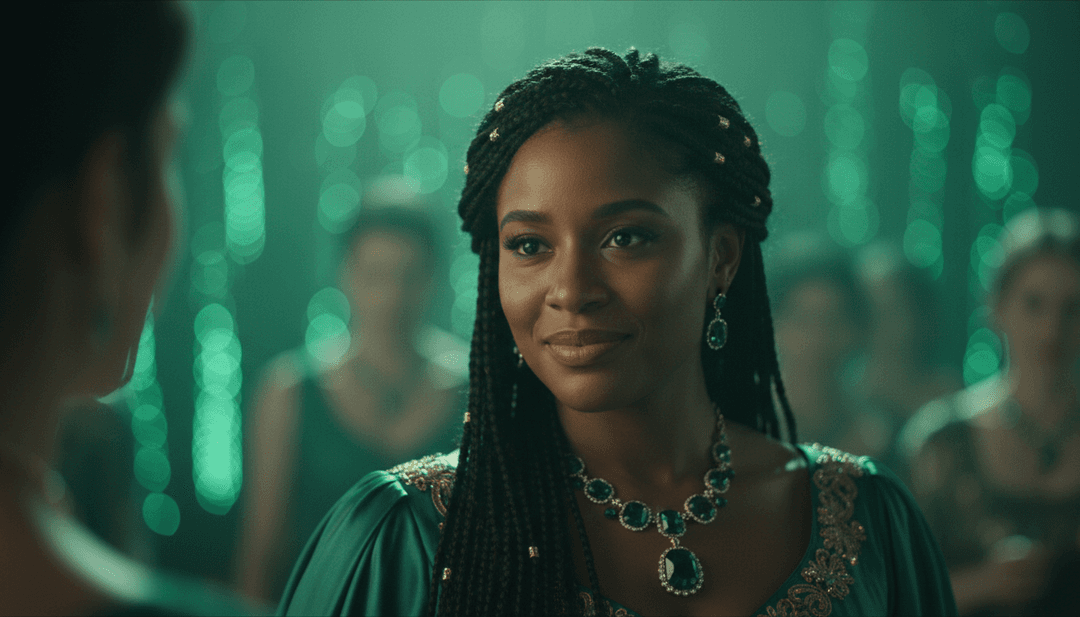 Benutzeroberfläche von freebeat.ai, die ein generiertes Musikvideo für 'She' zeigt, mit Optionen zur Anpassung und zum Hinzufügen kostenloser Untertitel.