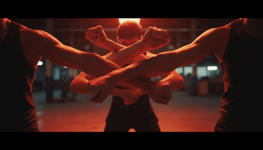 IA analisando ondas sonoras e uma multidão na pista de dança pulsando ao som de música eletrónica, representando 'Girls Go Freak' por Maddix, Reinier Zonneveld, Sarah de Warren