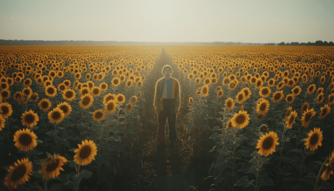 Visuels dynamiques générés par l'IA, dépeignant des scènes de ville vibrantes, des lumières néon et de subtiles références au voyage, parfaitement synchronisés avec 'IND 2 JFK' de Los Aptos.