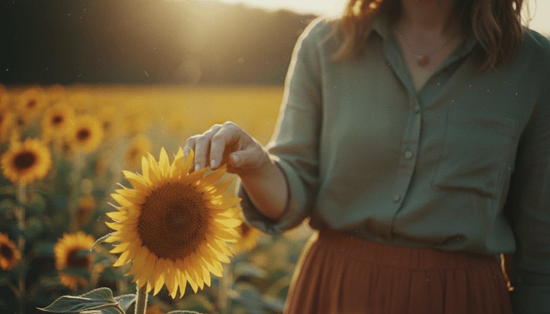 AI生成的宁静河流场景,阳光斑驳,反映了Cam的《Meet You By The River》的温柔情绪。