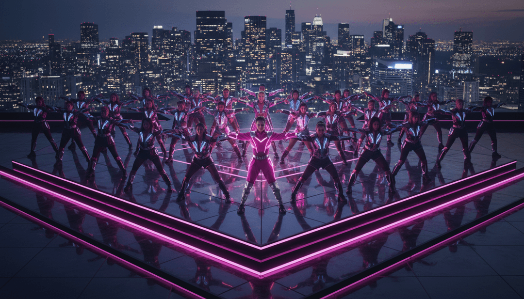 Un utilisateur naviguant avec assurance sur la plateforme Freebeat.ai, personnalisant un clip vidéo vibrant pour 'No Broke Boys', entouré de panneaux de contrôle créatifs.