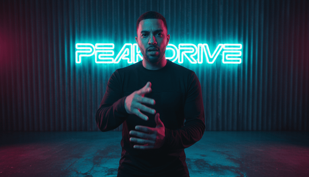 Eine benutzerfreundliche Oberfläche, die das fertiggestellte Musikvideo für 'RIZZ' und Optionen zur weiteren Anpassung mit freebeat.ai anzeigt.