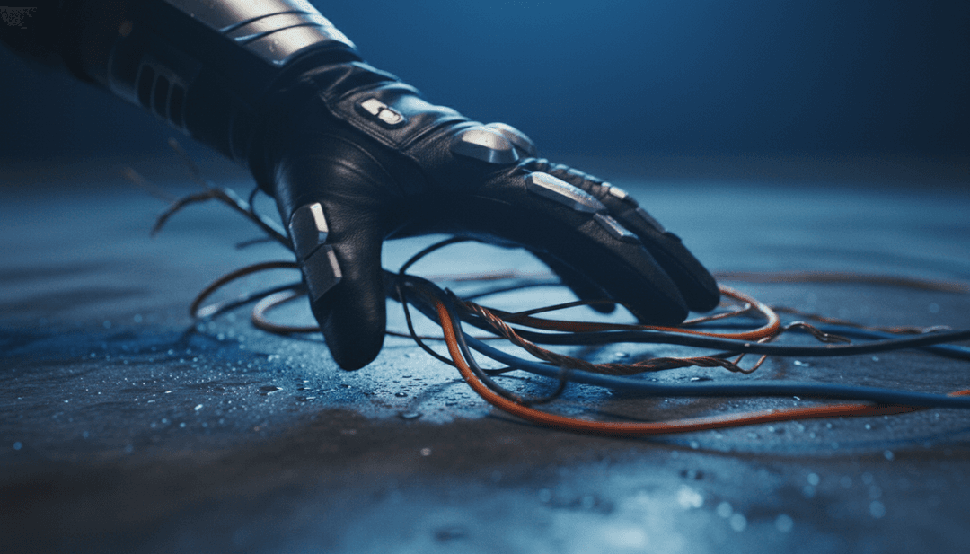 Des danseurs animés se déplaçant au rythme de la musique électronique, avec des lumières néon illustrant les motifs de synthé et les chutes de basse.