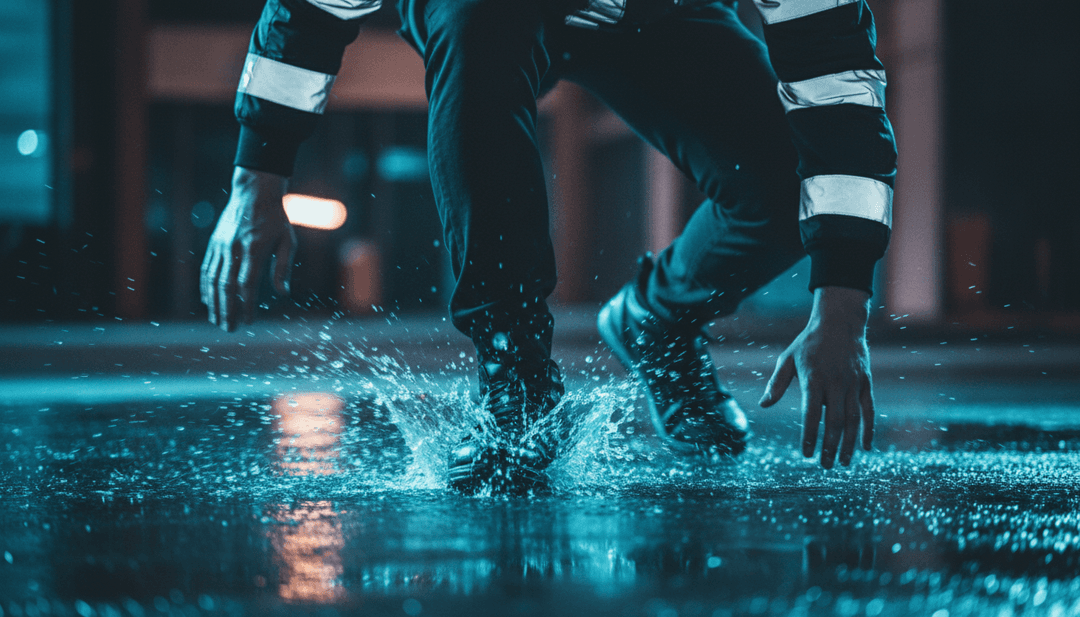 एआई द्वारा उत्पन्न गतिशील अमूर्त दृश्य, southstar के 'Miss You' को चमकती नियॉन लाइनों और ऊर्जावान नर्तकों के साथ प्रस्तुत करते हुए।