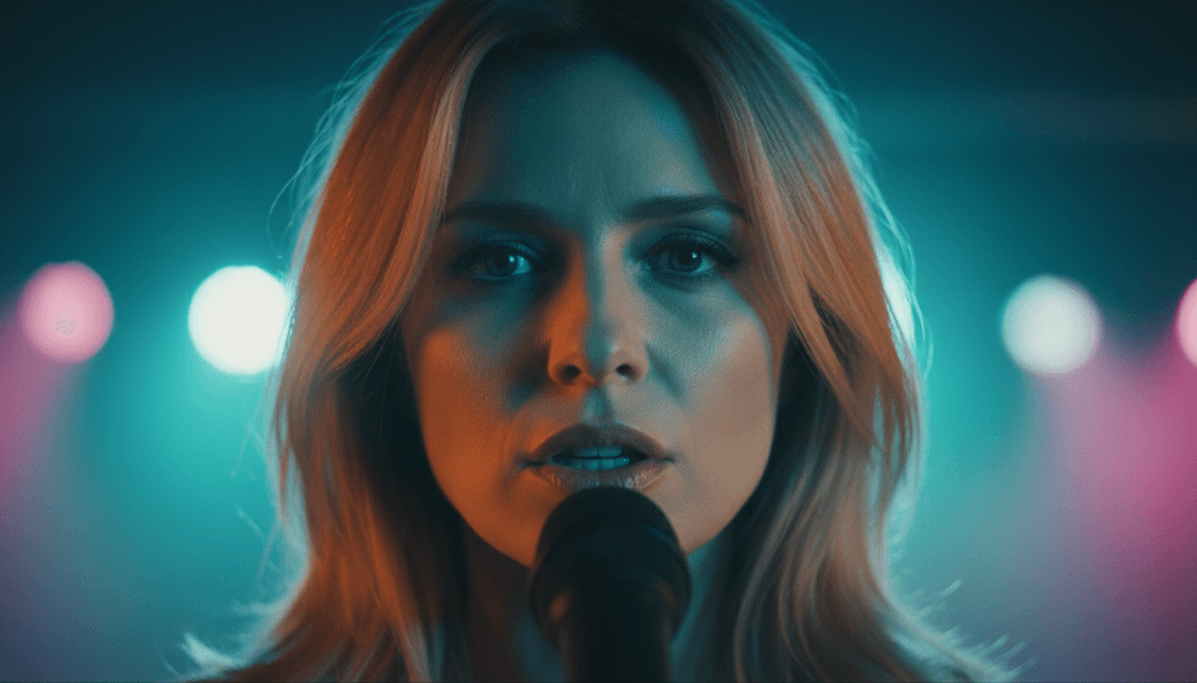 Un utilisateur sur la plateforme de freebeat.ai, créant avec joie un vidéoclip de haute qualité pour sa propre chanson, inspiré par le dynamisme de l'exemple de 'Murder On The Dancefloor'.