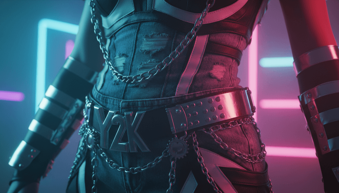 Scènes visuelles dynamiques générées par l'IA, présentant des motifs lumineux abstraits, une décadence urbaine et des figures spectrales, synchronisées avec le rythme de FADED.