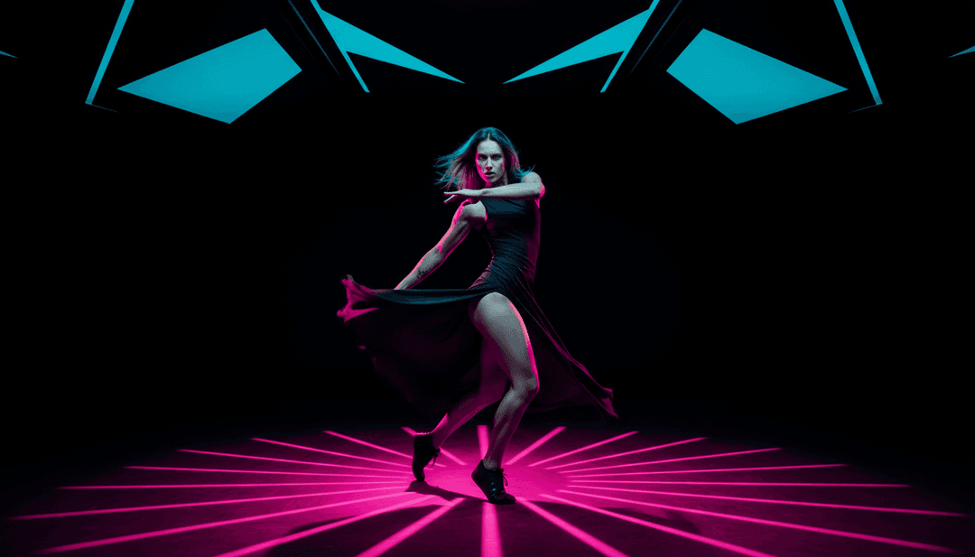 Un vidéoclip terminé et très énergique pour 'Not At This Party', présentant une intégration parfaite des visuels et du son, prêt pour les réseaux sociaux.