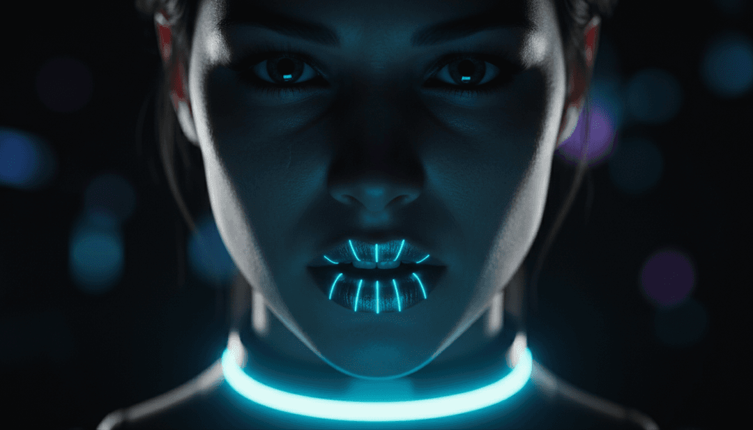 AI 뮤직 비디오 생성기가 해석한 Noizu, Westend, No/Me의 "Push To Start (feat. No/Me)"의 활기찬 핵심을 상징하는 생동감 넘치는 맥동하는 파형과 기하학적 패턴.