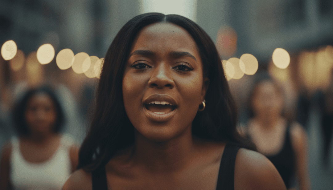 Eine benutzerfreundliche Oberfläche von Freebeat.ai, die verschiedene Anpassungsoptionen für ein Musikvideo zeigt, wobei 'Man I Need' im Hintergrund läuft.