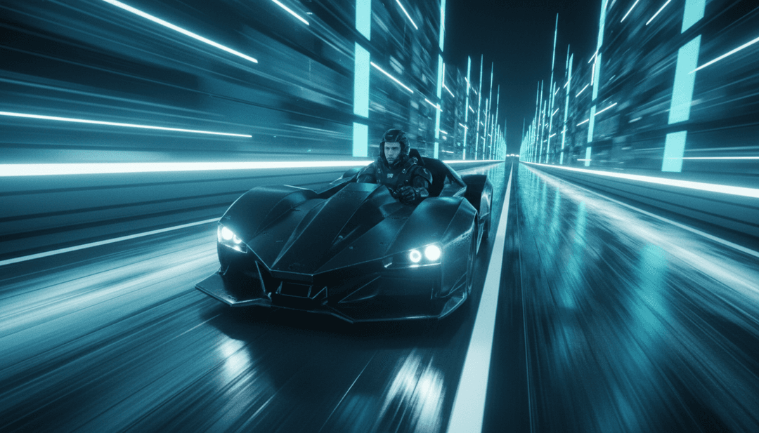 Scene visive dinamiche generate dall'AI, che traducono il ritmo hip-hop, le melodie pop e l'energia EDM di 'Lose My Mind' in un video musicale coeso.