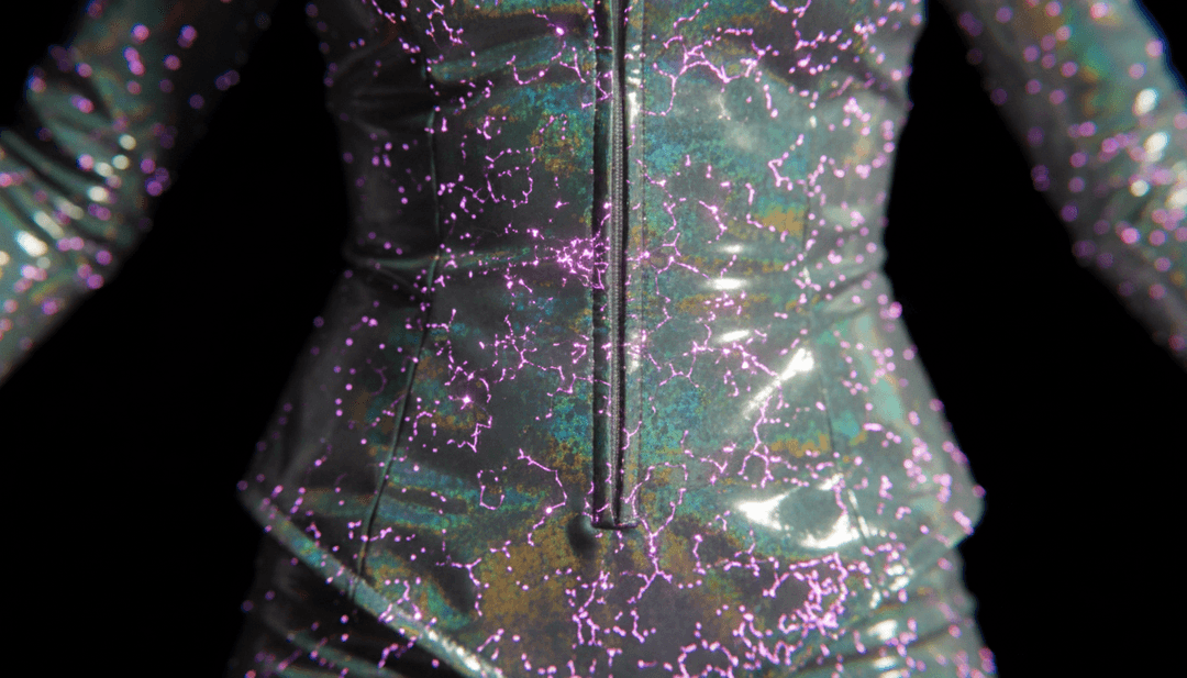 Des visualiseurs dynamiques réagissant aux rythmes dance-pop et aux ondes vocales de Zara Larsson, présentant une pochette musicale IA pour 'Midnight Sun'.