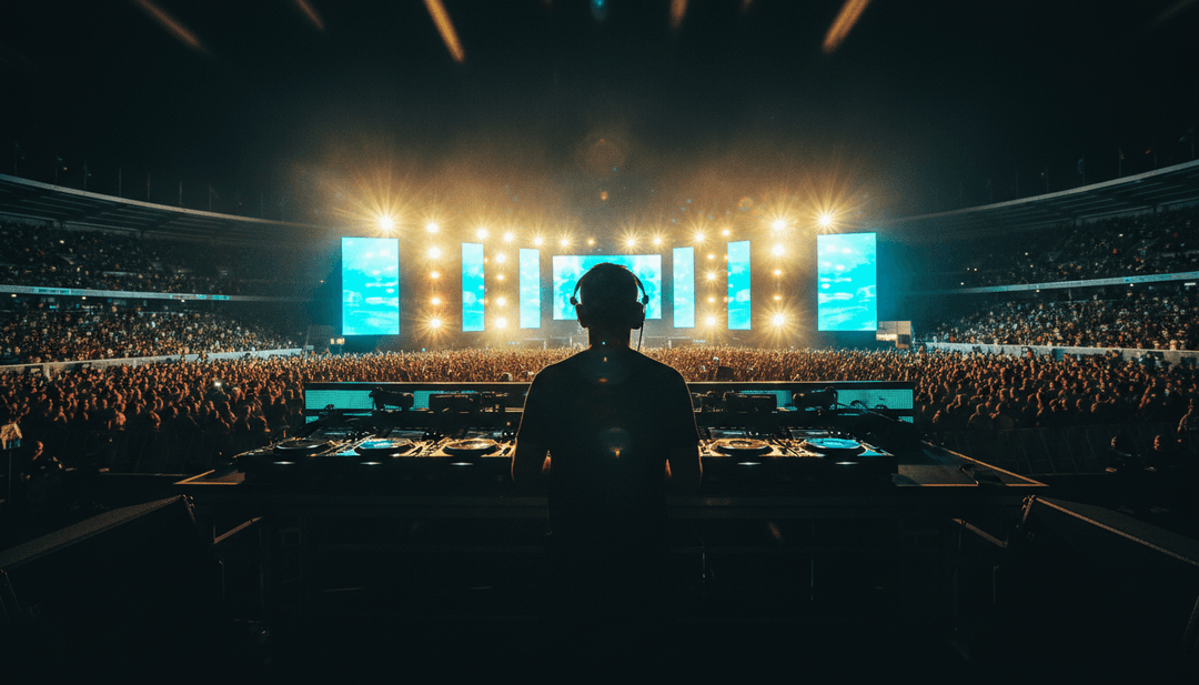 KI analysiert die Wellenformen und Beat-Muster von 'Not At This Party - David Guetta Remix', um dessen Electropop-Essenz zu verstehen.