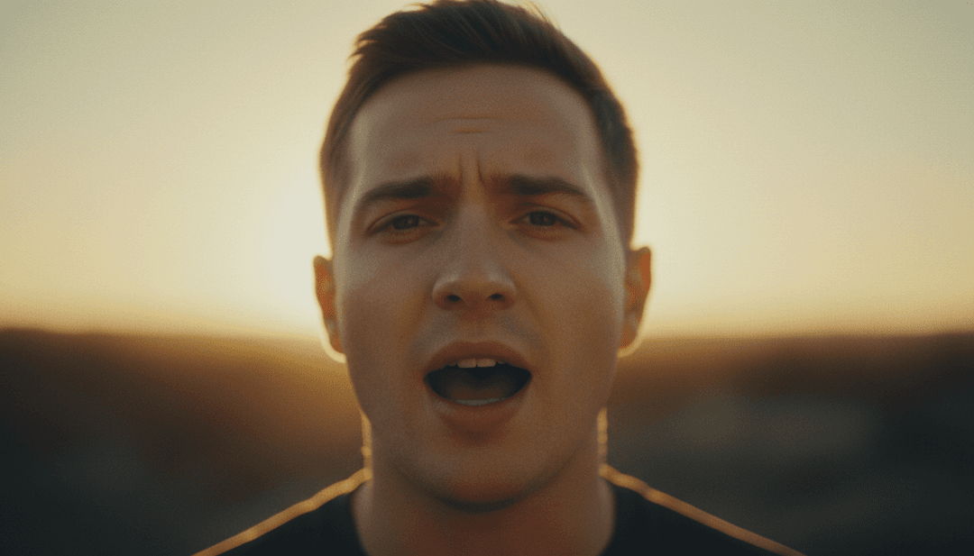 Captura de tela final do videoclipe gerado por IA para 'SMOKE THE PAIN AWAY' de Calvin Harris, exibindo detalhes visuais intrincados e movimento sincronizado.