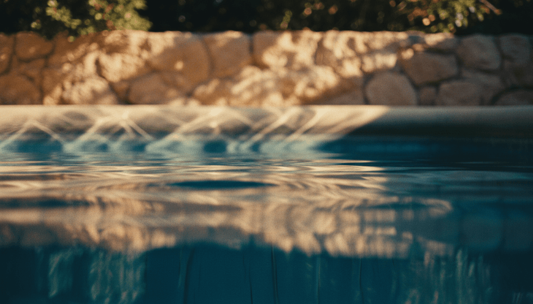 Representación visual de los rasgueos de guitarra acústica y los ritmos de batería reggae de 'Wake Up (With You Mine)' transformándose en escenas animadas de amaneceres en la playa y palmeras balanceándose en un video musical generado por IA.