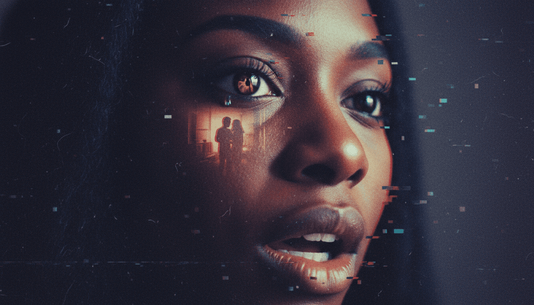 Des visuels dynamiques d'un paysage urbain se transformant au rythme, montrant des représentations abstraites de rythmes trap et de mélodies R&B qui fusionnent.