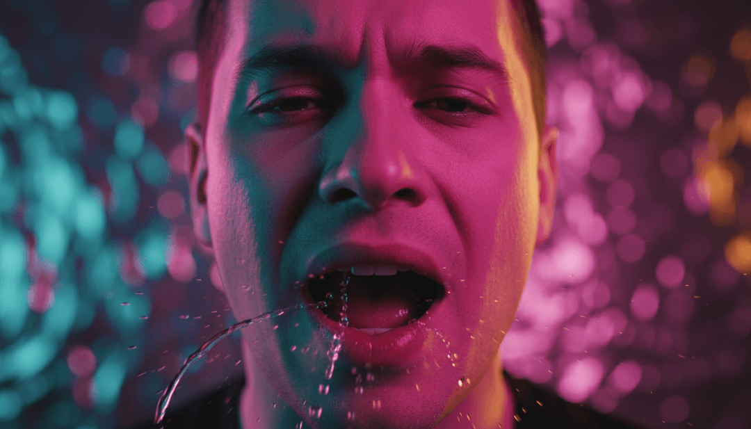 Elementos visuales formándose en sincronía con los "beat drops" de 'Bad Habits' de Ed Sheeran, los sintetizadores y la dinámica vocal, mostrando las capacidades del generador de videos musicales con IA