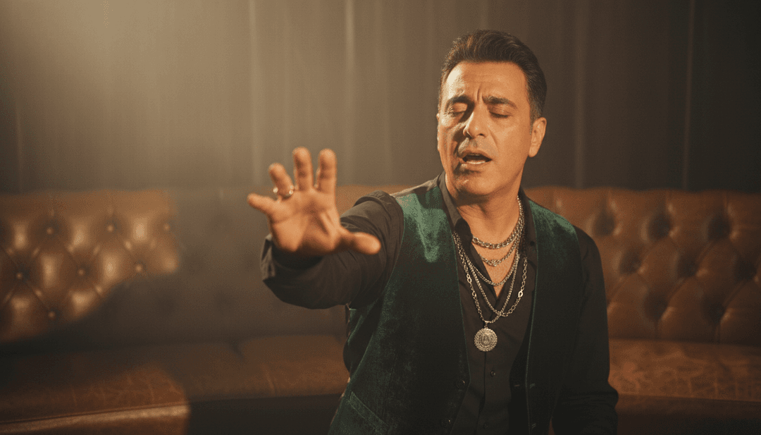 IA interpretando la apasionada energía de rock and roll de Beggin' de Måneskin para un concepto de video musical.