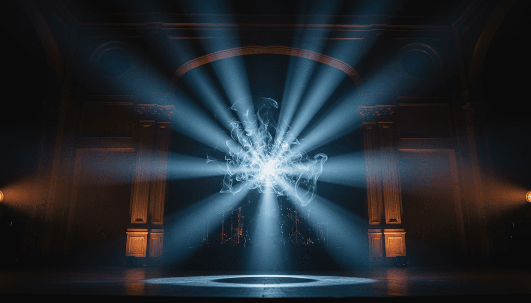 AI가 생성한 Adam Port, Stryv, Keinemusik, Orso, Malachiii의 'Move' 딥 하우스 흐름을 나타내는 추상적인 영상.