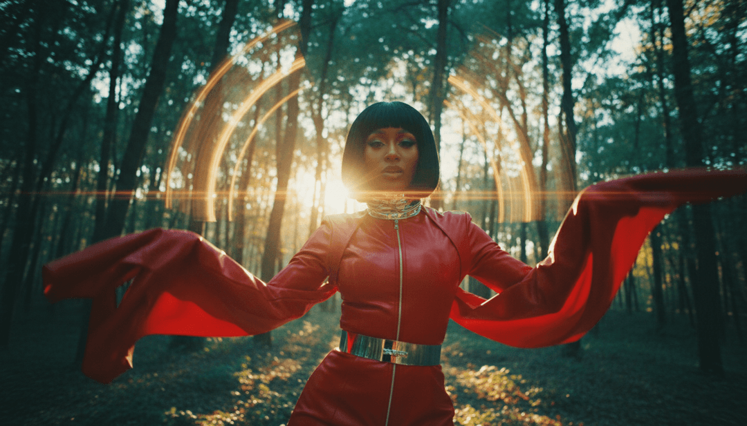 Doja Cat의 "Paint The Town Red"를 위한 완성된 고에너지 뮤직비디오로, 매끄러운 시각 효과와 동기화를 선보입니다.