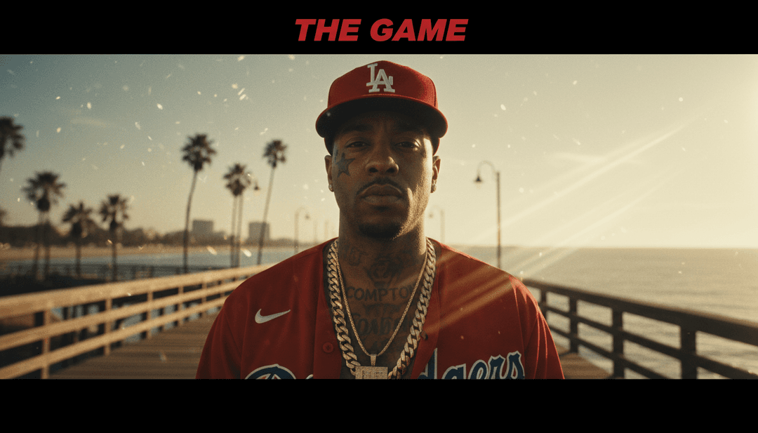 AI 生成的动态音乐视频场景,以街头摄影和强烈的图像为特色,与 'Hate It Or Love It' 的节奏同步。