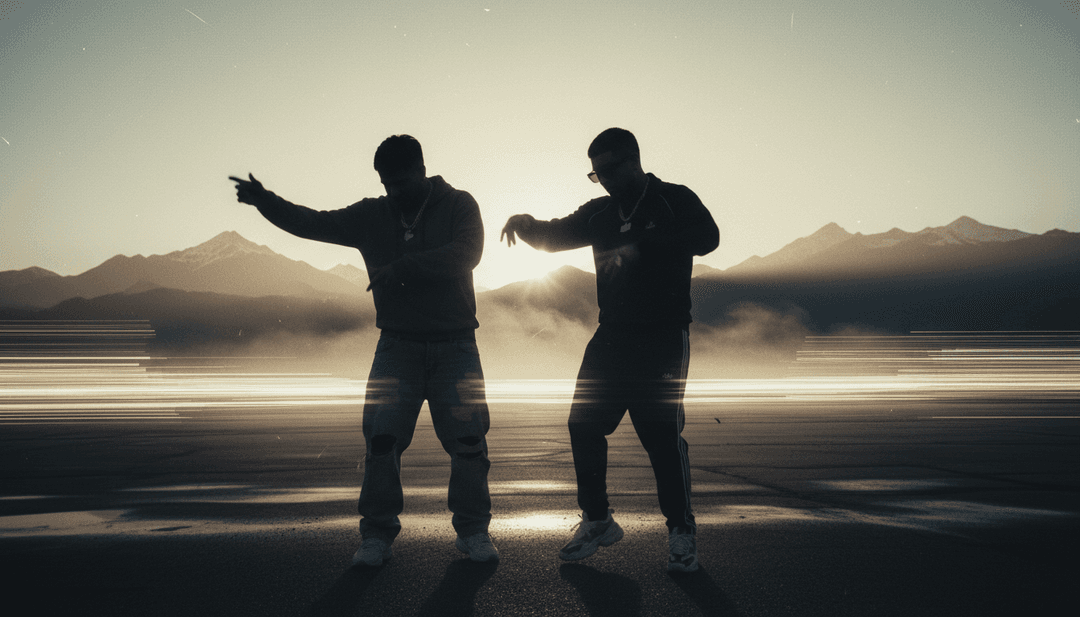 Um vídeo musical estilizado e completo de 'Gata Only' sendo reproduzido em uma tela, com o logotipo freebeat.ai, mostrando controle e criatividade do usuário.