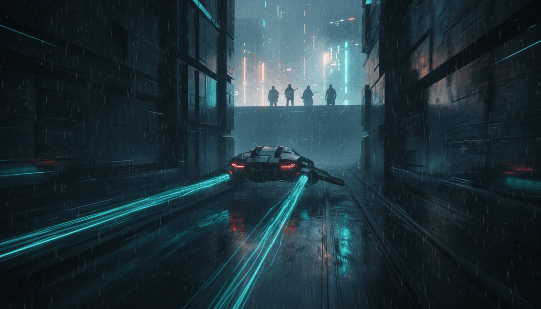 Imagens conceituais de paisagens nebulosas, momentos íntimos e expressões emocionais sincronizadas com o ritmo da música